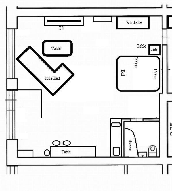 Elite Flats Two Bedroom Utena Bilik gambar